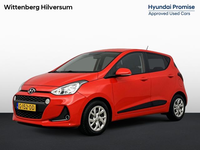 Hyundai i10 1.0i PREMIUM | OUTLETDEAL! | NAVI | CLIMA | CRUISE | APPLE CAR PLAY & ANDROID AUTO | STUUR- & STOELVERWARMING | ELEKTRISCHE RAMEN VOOR & ACHTER |