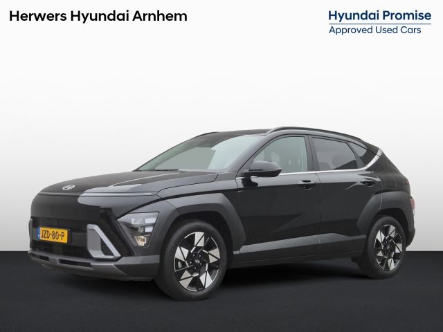 Hyundai Kona 1.6 GDI HEV Comfort Smart Automaat / Fabrieksgarantie tot 2-2030 / Stuur- & Stoelverwarming / Adaptief cruise control / Achteruitrijcamera / Climate control / Keyless Entry/Start / Apple Carplay Android Auto / Navigatie / Parkeersensoren voor en achter /