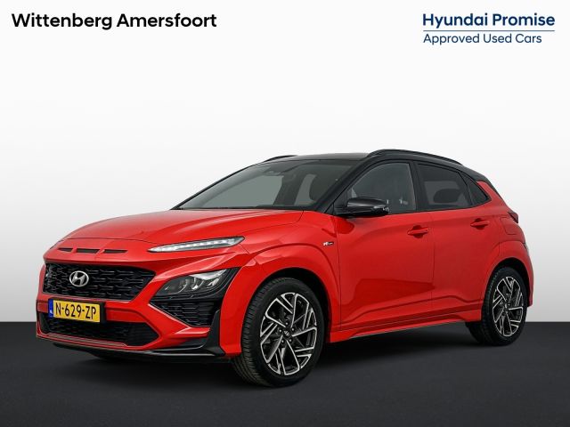 Hyundai Kona 1.0 T-GDI N Line | 1e Eig. | 18" Lm-wielen | Two tone | Stoelventilatie | Smart Key | Navigatie |