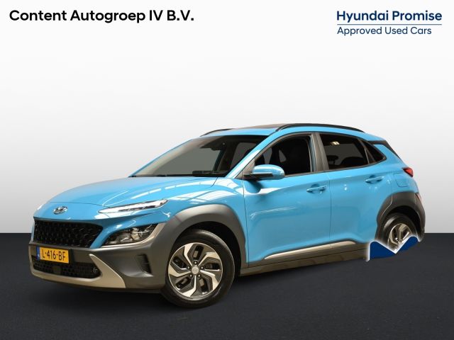 Hyundai Kona 1.6 Hybride 141pk DCT Fashion Sky I Schuifdak