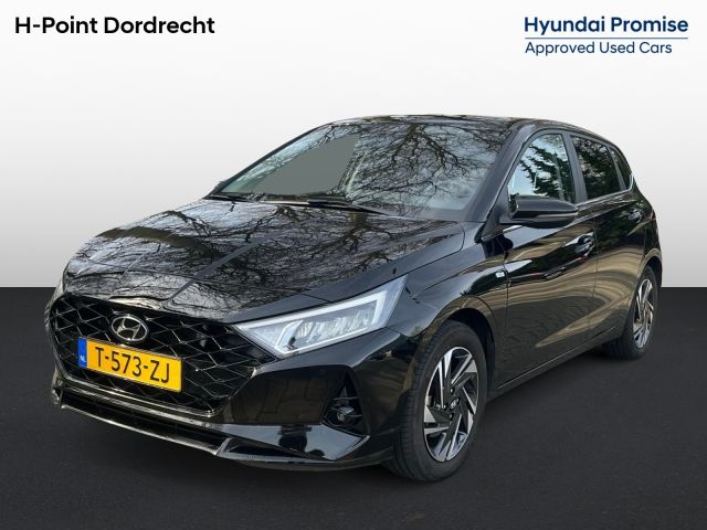 Hyundai i20 Premium 1.0 T-GDI 100pk AUTOMAAT | KEYLESS ENTRY | LAGE KM-STAND! | STOEL + STUURVERW. | CAMERA | NAVI | APPLE CARPLAY / ANDROID AUTO |