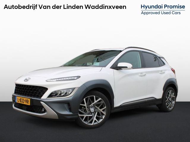 Hyundai Kona 1.6 GDI HEV Premium Leder/Navi/Cam/18"/Wint/Pdc/Trek. "RIJKLAARP