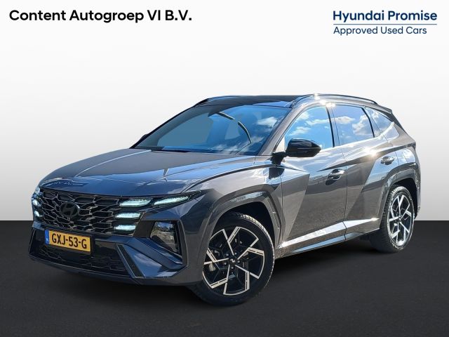 HYUNDAI Tucson 1.6 HEV 230pk N Line Sky |Trekhaak |Navi | All Weathers