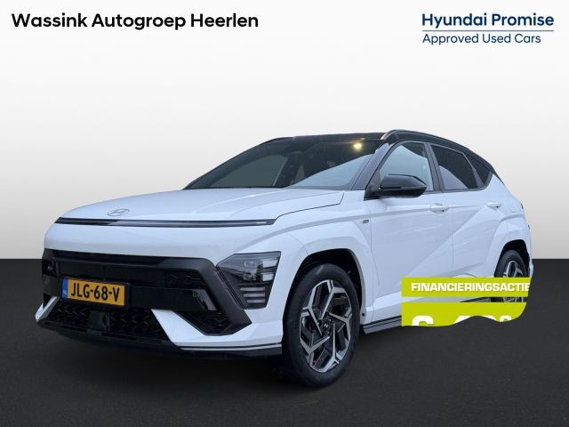 Hyundai Kona 1.6 GDI HEV 141pk DCT N-Line Edition | N-Line Styling | N-Line Velgen | Navigatie | Adaptive Cruise Control | Climate Control | Apple Carplay