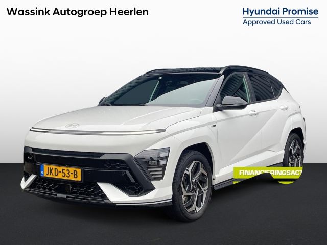 Hyundai Kona 1.6 GDI HEV 141pk DCT N-Line Edition I Adaptive Cruise I CarPlay I Navigatie I Camera I Parkeersensoren Voor & Achter
