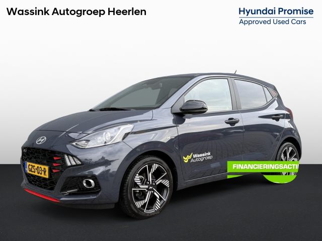 Hyundai i10 New DEMO DEAL | 1.0 T-GDI 90pk N Line I 5 zits I Navigatie I Stoel & Stuurverwarming | Climate Control | Camera | Parkeersensoren | 16 Inch Velgen