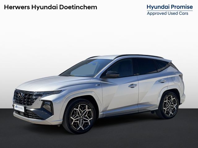 Hyundai Tucson 1.6 T-GDI PHEV N Line 4WD / Dealer Onderhouden / Fabrieksgarantie tot 11-2028 / Elektr. Stoelen / Stoel Ventilatie / Stoel Verwarrming / AppleCarplay & Android Auto / Achterbank Verwarming /
