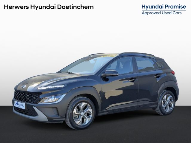 Hyundai Kona 1.6 GDI HEV Comfort Smart / Fabrieksgarantie tot 2-2028 / Goed Onderhouden / Navigatie / Apple Carplay & Android Auto / Camera / Cruise Control / PDC /