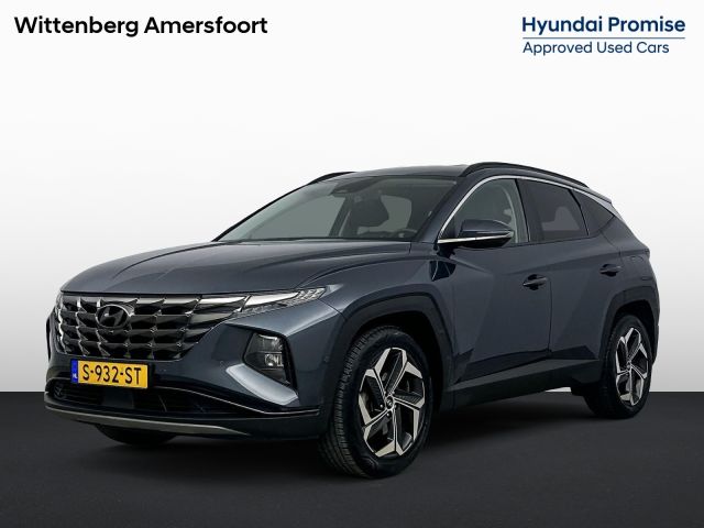 Hyundai Tucson 1.6 T-GDI HEV Premium | Leer | Trekhaak | Trekgewicht 1650kg | Memory | Stoel + stuurverwarming |