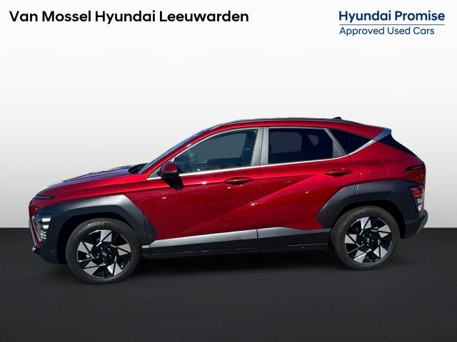 Hyundai Kona 1.6 GDI HEV Premium | Stoelverwarming | lederen bekleding | Stoelverkoeling | 360 Camera | Adaptieve Cruise Control | Climate Control |