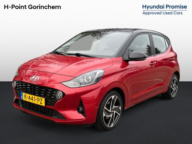 Hyundai i10 5-deurs Premium 1.0 MPI 67pk | DAKKLEUR ZWART | CLIMA | NAVI | APPLE CARPLAY / ANDROID AUTO | 16'' BICOLOR LM-VELGEN | CAMERA |