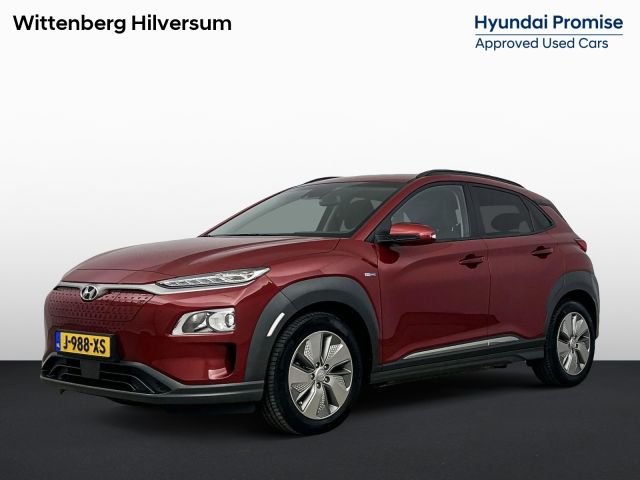 Hyundai Kona EV COMFORT 64 kWh | PDC | 3 FASEN | WARMTEPOMP | CAMERA | CLIMA | CRUISE ADAPT. | NAVI | PRIVACY GLASS | DAKRAILING | APPLE CAR PLAY & ADROID AUTO |