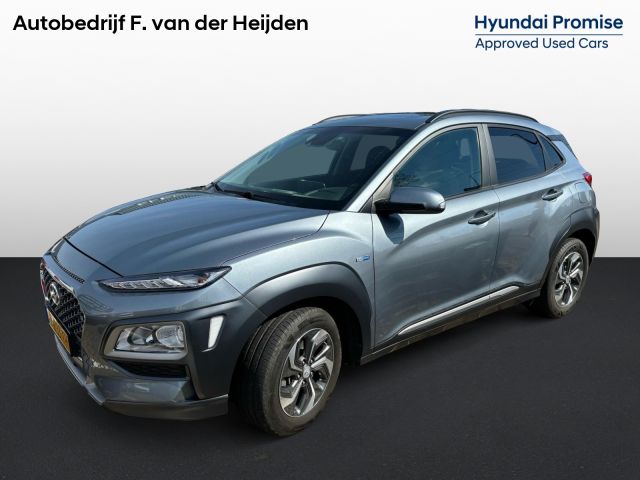 Hyundai Kona 1.6 GDI HEV Fashion Sky Schuif Dak | Head Up Display
