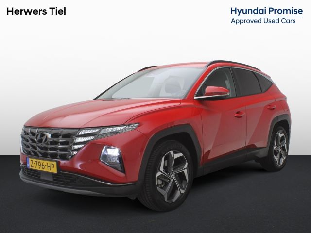Hyundai Tucson 1.6 T-GDI HEV Premium / Blindspot Camera / 360 Camera / Trekhaak / Bestuurdersstoel met geheugen / All season banden / 1650KG Trekgewicht / 1ste Eigenaar / NL Auto / Dealer onderhouden / Keyless Entry /