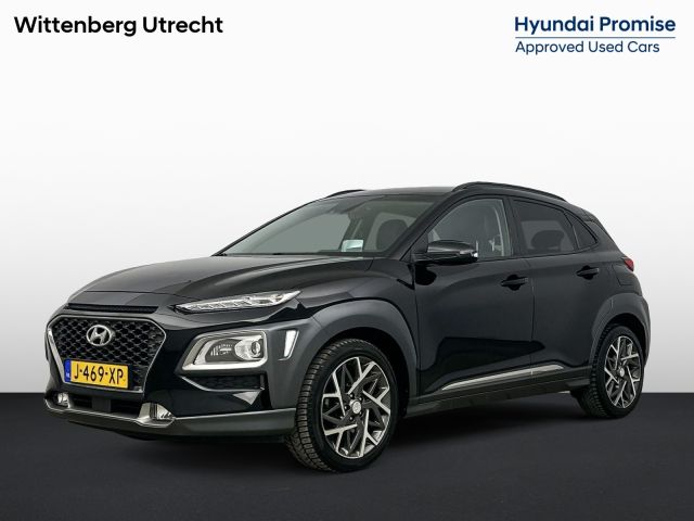 Hyundai Kona 1.6 GDI HEV Premium | Navigatie & Carplay | Camera | stoelverwarming/verkoeling | adap cruise |