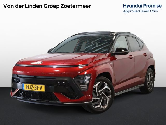 Hyundai Kona 1.6 GDI HEV N-Line Sky|PDC|Pano|Wint|18"|Cam|Rijklaar|