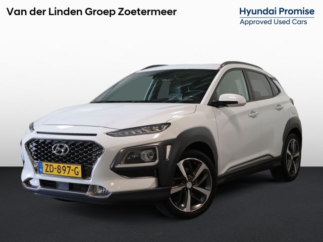 Hyundai Kona 1.0 T-GDI Premium|Navi|Krell-audio|HUD|PDC|Leder|Trekhaak|Rijkla