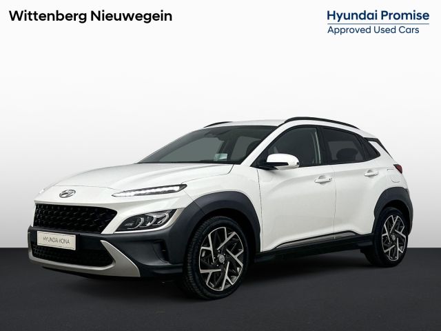 Hyundai Kona 1.6 GDI HEV FASHION DESIGN | OUTLETDEAL! | HYBRID | AUTOMAAT | NAVI | CLIMA | CAMERA | CRUISE ADAPTIEF | HUD | DODEHOEK DETECTIE | APPLE CARPLAY & ANDROID AUTO | 18'' LM VELGEN | FABRIEKSGARANTIE GELDIG T/M 5-2028! |
