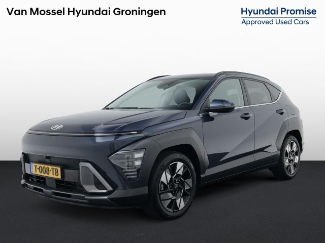 Hyundai Kona 1.6 GDI HEV Premium | Camera | Navigatie | Stoelverwaming vóór en achter | Elektrische stoelen met geheugen |