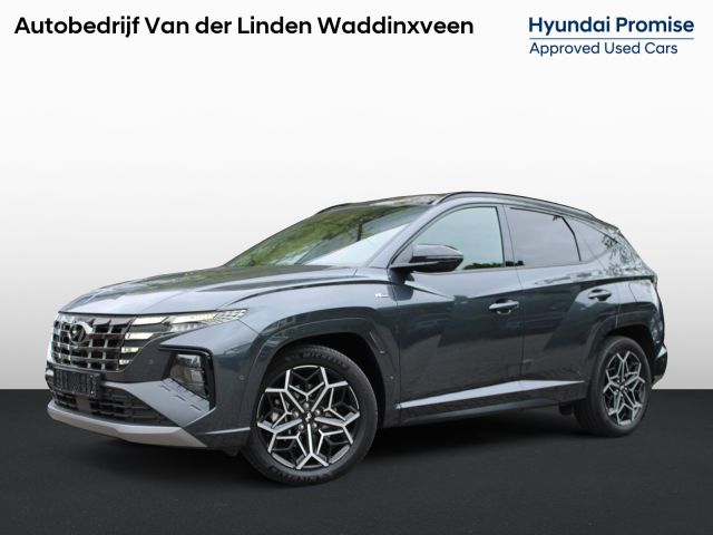 Hyundai Tucson 1.6 T-GDI HEV N Line Sky 230PK! + Trekhaak Full Option! "RIJKLAA
