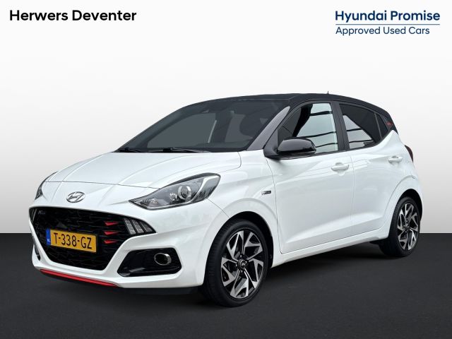 Hyundai i10 1.0 T-GDI N Line 5-zits 100 pk  / Dealer onderhouden / Navigatie / Stoel-Stuurverwarming / Apple carplay / Android auto / Achteruitrijcamera / Climate control / DAB radio /