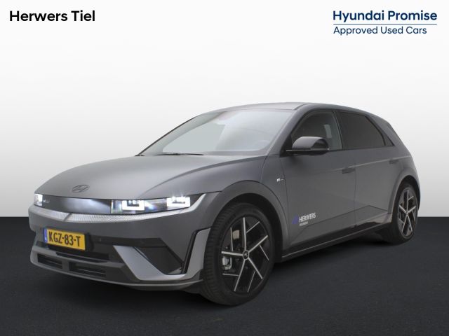 Hyundai IONIQ 5 N Line Business 84 kWh / SoH 100% / Trekhaak / 20" LMV / Flush doorhendels / Warmtepomp / Keyless / Elektrisch verstelbare voorstoelen / Stoelverwarming voor & achter / Stuurwiel verwarming / NL Auto /