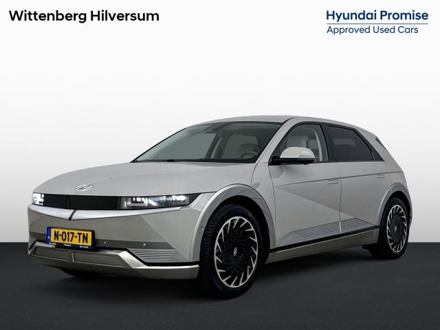 Hyundai IONIQ 5 LOUNGE 73kWh | SoH 97% | TREKHAAK | BOSE | NAVI | CLIMA | CRUISE ADAPT. | 360 CAMERA | UNIEK IVOOR LEDER | 19'' LM VELGEN | ELEKTRISCHE ACHTERKLEP | PRIVACY GLASS | WARMTEPOMP |