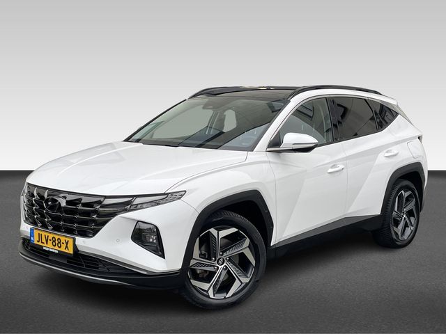 Hyundai Tucson 1.6 T-GDI HEV Premium Sky | Glazen schuifkanteldak | Leder