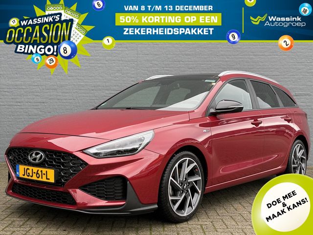 HYUNDAI I30 Wagon 1.5 T-GDI 48V 160pk Aut N Line | Navigatie | Stoelverwarming  | Parkeersensoren  | Sportstoelen