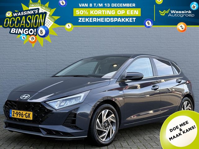 Hyundai I20 1.0 T-GDI 48V MHEV 100pk DCT Automaat Premium | Navigatie | Stoel & Stuurverwarming | Adaptive Cruise Control | Climate Control