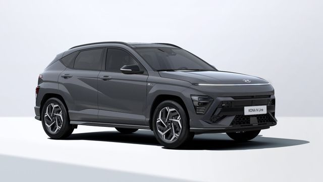 Hyundai Kona 1.6 GDI HEV N Line Sky €2500,- korting! Van €44.260 voor €41.760!