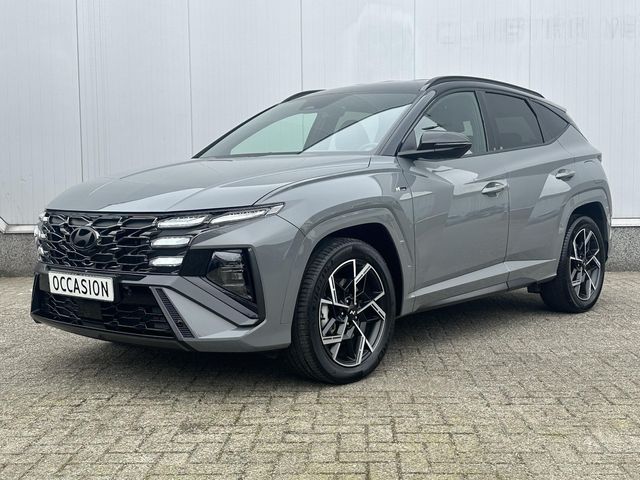 Hyundai Tucson 1.6 T-GDI HEV N Line Automaat / 1e eigenaar / model 2025 / Stuur-, stoel- en achterbankverwarming / Stoelventilatie / Navigatie / Apple Carplay Android / 19” LM wielen /