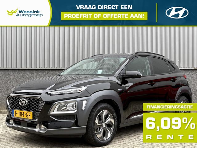 HYUNDAI Kona GDI 141pk HEV 2WD Fashion | Head-Up Display | All-Season Banden | Adaptive Cruise Control | Camera Achter | Navigatie | KRELL Premium Audiosysteem |
