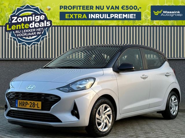 Hyundai I10 1.0i 63pk 5-zits Comfort Smart I Two Tone zwart dak
