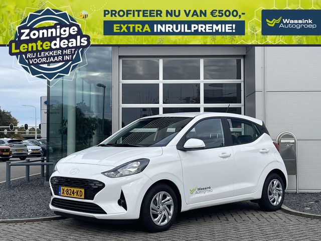 HYUNDAI I10 1.0i 67pk 5-zits Comfort DEMO VOORDEEL| Airco | Apple carplay en Android auto | Bluetooth | Cruise controle |