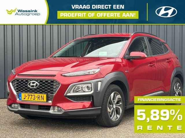 HYUNDAI Kona GDI 141pk HEV 2WD Aut. Fashion I HUD I Krell I Adaptieve Cruise I Camera I Navigatie I Dode Hoek I Climate Control I