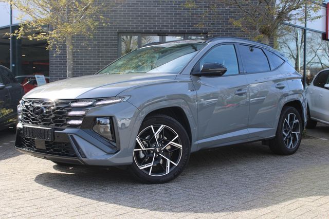 Hyundai Tucson 1.6 T-GDI HEV N Line Sky 215PK! Full Option! + Trekhaak "RIJKLA