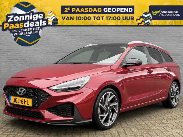 HYUNDAI I30 Wagon 1.5 T-GDI 48V 160pk Aut N Line Sky| Navigatie | Stoelverwarming  | Parkeersensoren  | Sportstoelen