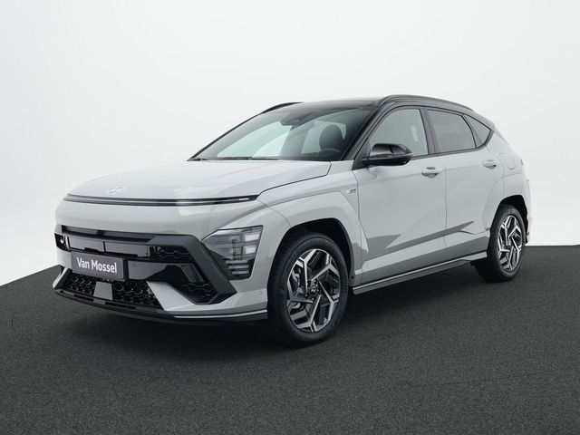 Hyundai Kona 1.6 GDI HEV N Line Sky | Schuif/Kantel dak | Stoelverkoeling | Stoelverwarming | Stuurverwarming | 360 Camera | Apple Carplay/Android Auto | Demo Beschikbaar Per 06-06-26