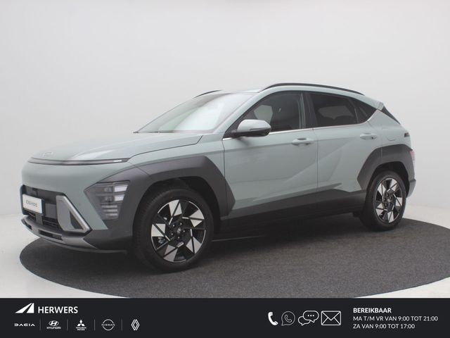 Hyundai Kona 1.6 GDI HEV Comfort Plus / €3.000,- Korting / Elektrische Achterklep / Stoel Verwarming V+A / Stuur Verwarming / Keyless / Adaptive Cruise / Navigatie / Apple Carplay & Android Auto /