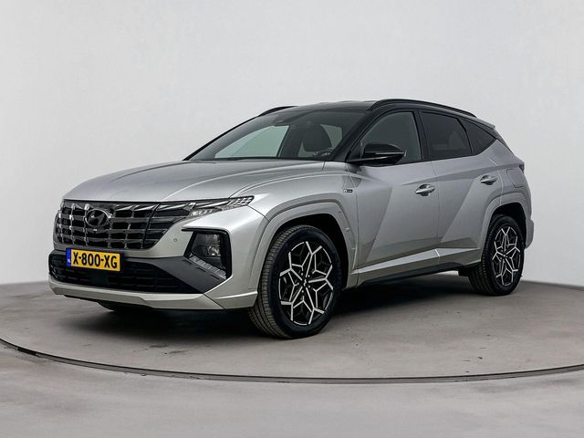 Hyundai Tucson 1.6 T-GDI HEV N Line | Stoel + stuurverwarming | Trekhaak | Trekgewicht 1650kg | 19" lm-wielen | Memory |