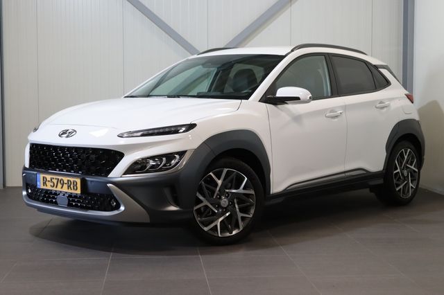 Hyundai Kona 1.6 GDI HEV Premium|Navi|leder|Pano|Wint|18"|Cam|Trekhaak|Rijkla