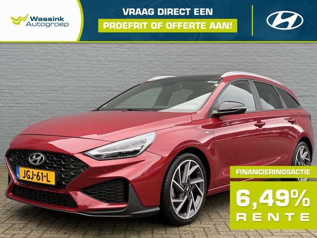 HYUNDAI I30 Wagon 1.5 T-GDI 48V 160pk Aut N Line Sky| Navigatie | Stoelverwarming  | Parkeersensoren  | Sportstoelen