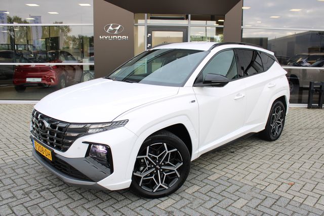 Hyundai Tucson 1.6 T-GDI PHEV N Line 4WD | DEMO DEAL: 299,- P/M! | Adaptive Cruise Control | 360 camera | Stoel verwarming/ventilatie | Elektrische bedienbare stoelen |