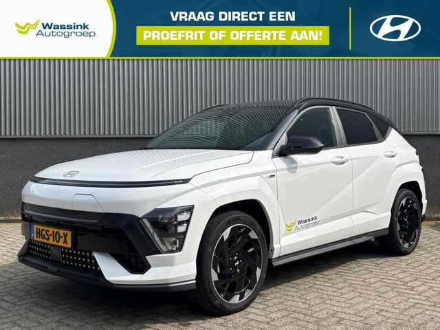 HYUNDAI Kona 65,4 kWh 217pk N Line Edition | Camera Achter | Adaptive Cruise Control | Navigatie | Stoelverwarming |