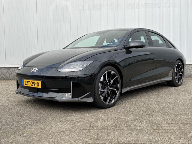 Hyundai IONIQ 6 Connect 77.4 kWh / SOH 100%/ Warmtepomp / CCS snellader / Fabrieksgarantie tot 1-2030 / 8 Jaar Batterij Garantie / Camera / 1.500 KG Trekgewicht / Adaptieve Cruise / Stoel, Stuur & achterbank Verwarming / Apple carplay/Android auto /