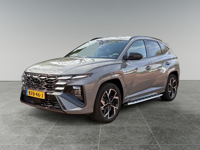 Hyundai Tucson N Line 1.6 T-GDI PHEV 252pk | €3.030 KORTING | A. ACHTERKLEP | 360° CAMERA | STOELVERW. | SIDE BARS |