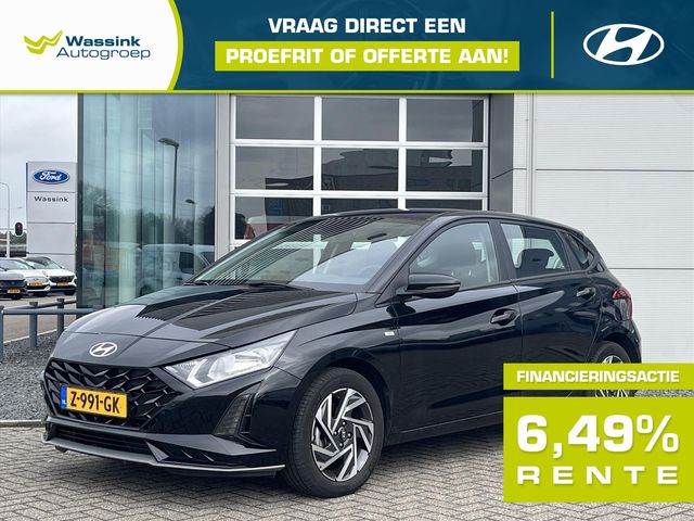 Hyundai i20 1.0 T-GDI 100pk Automaat Hybride Comfort Smart | Automaat | Airco | Sensoren Achter | Camera Achter | Android Auto | Apple Carplay |