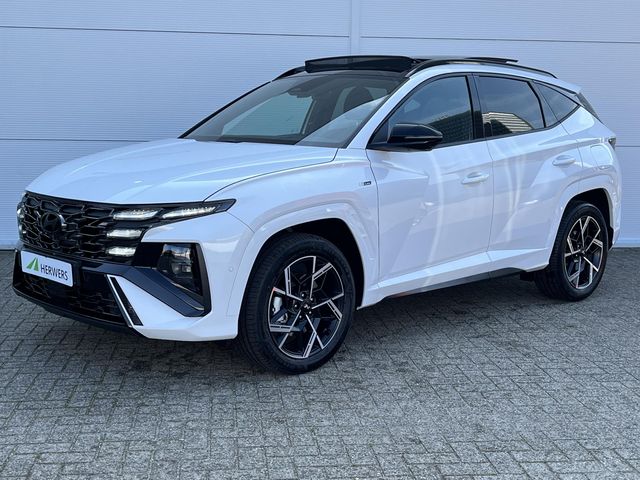Hyundai Tucson 1.6 T-GDI HEV N Line Sky 2WD / Stoel- & Stuurverwarming / Stoelverkoeling / 360 Camera / Elek. Achterklep / Snel Leverbaar! /